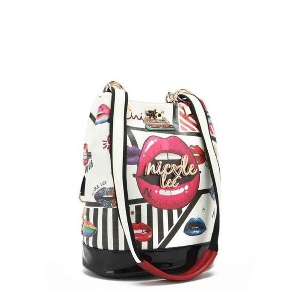 NICOLE LEE MULTIFUNCTIONAL BUCKET BAG BACKPACK main image 6